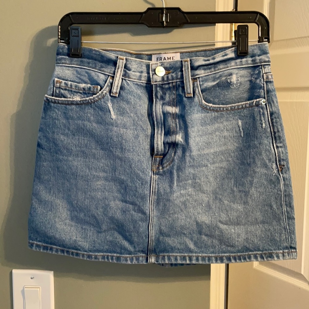 Frame denim skirt